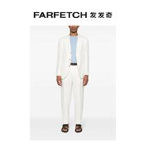 Brunello Cucinelli mens single row buttoned two-piece suit suit FARFETCH Fat Chic