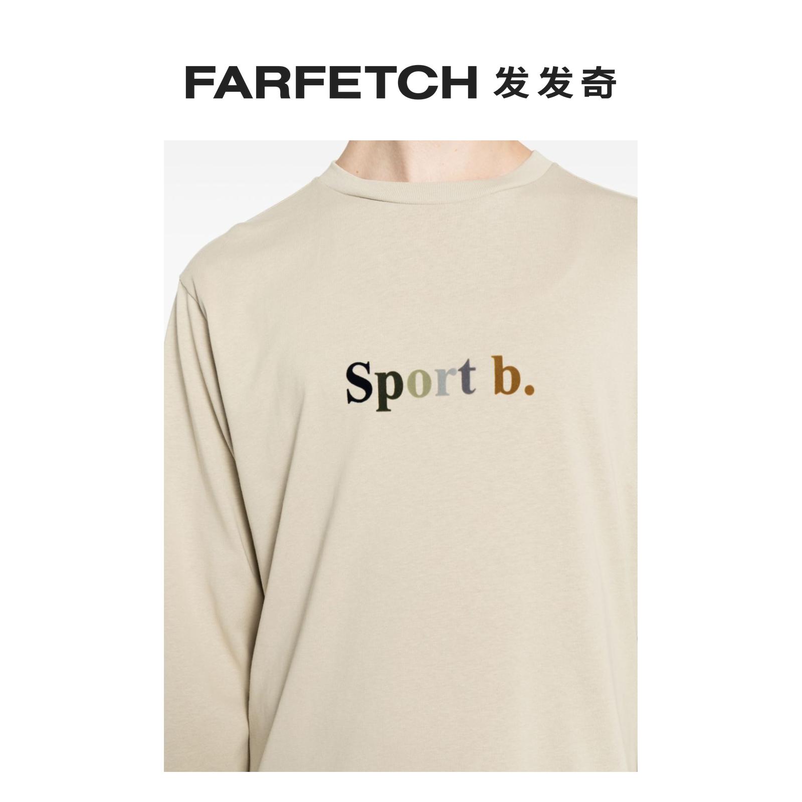 SPORT b. by agnès b.男士logo印花棉T恤 FARFETCH发发奇 - 图3