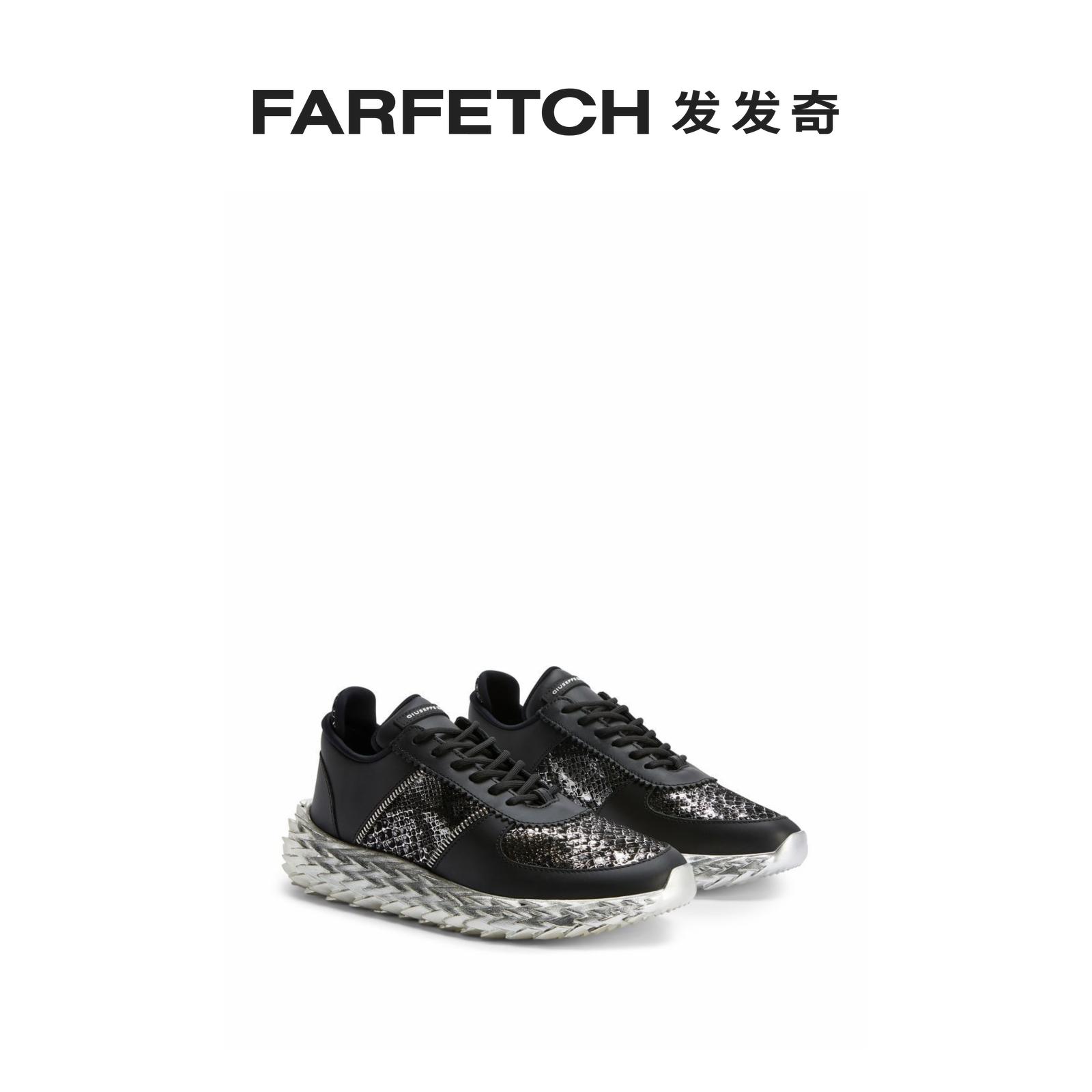 [Final Sale]Giuseppe Zanotti男士Urchin 蛇皮运动鞋FARFETCH发 - 图0