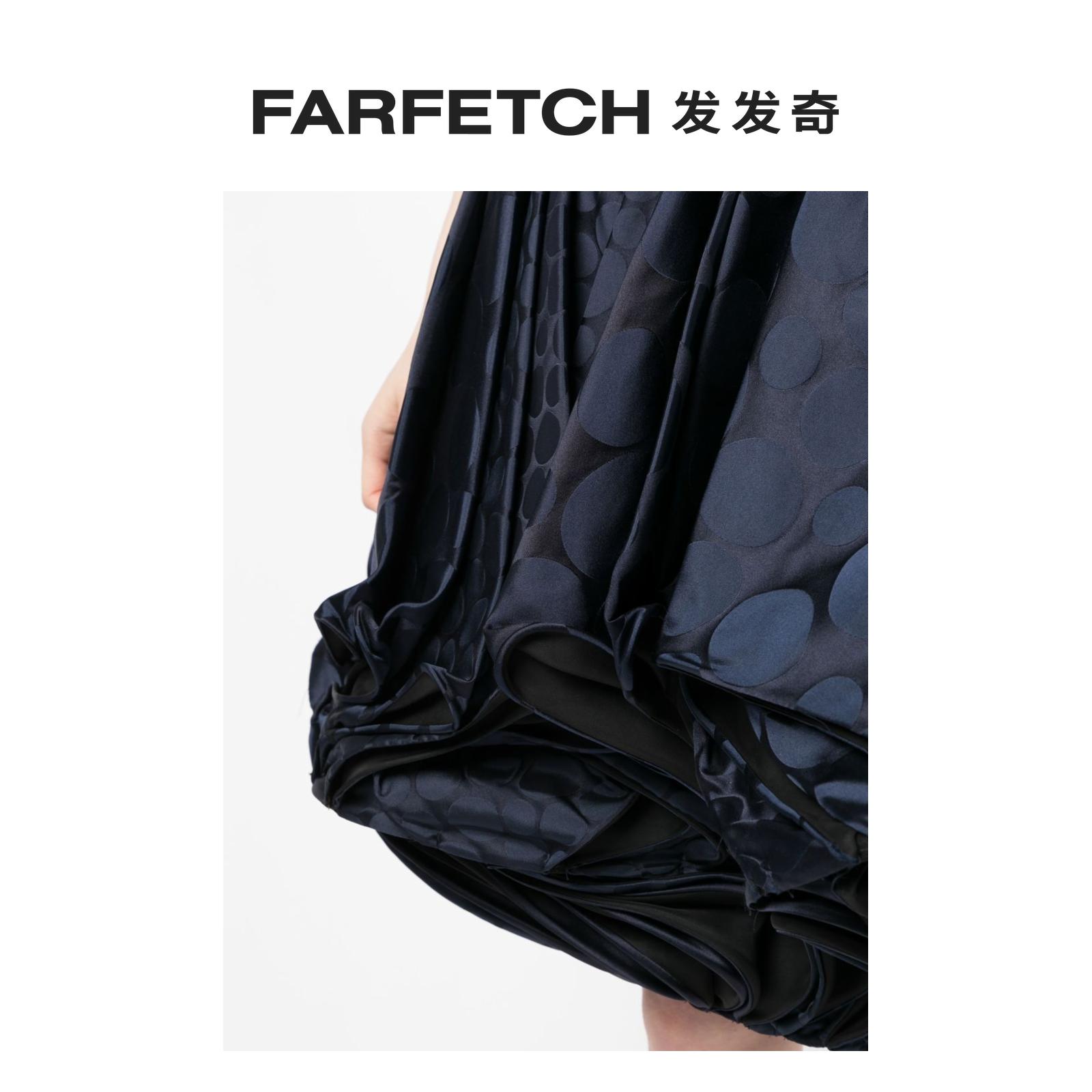 [Final Sale]isabel sanchis女士Dictionary 露肩波点连衣裙FARFE