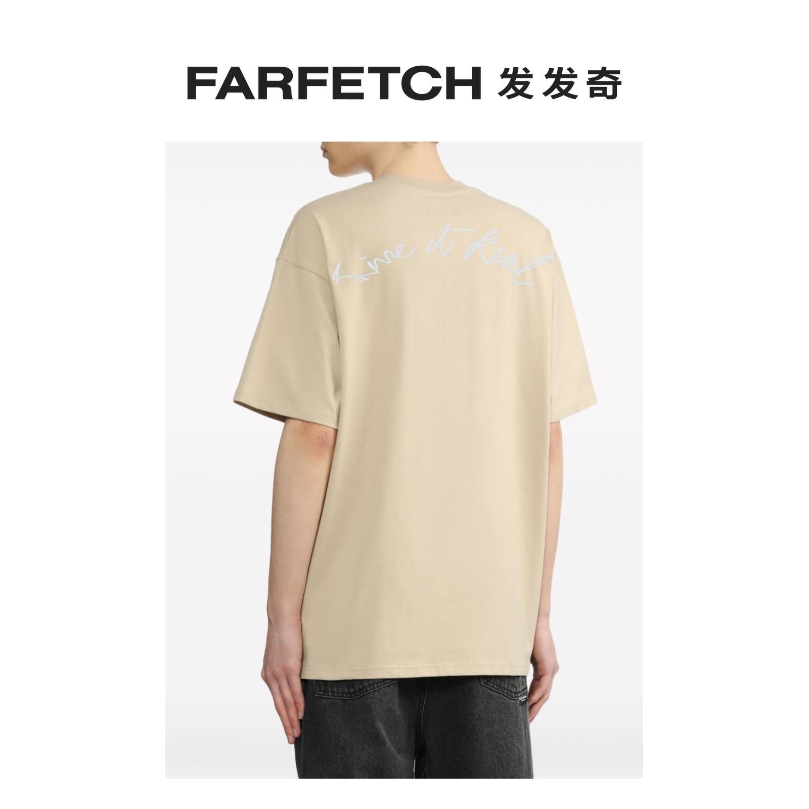 Izzue男士泰迪熊印花棉T恤FARFETCH发发奇 - 图2