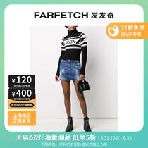 Dsquared2 ladies logos embedded with knitted sweater FARFETCH hair chic