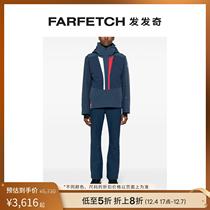 ROSSIGNOL Golden Rooster mens Summit Stripe ski jacket FARFETCH Fat Chic