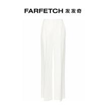 P A R O S H MID-WAIST STRAIGHT CYLINDER WESTERN PANTS FARFETCH Hair Chili