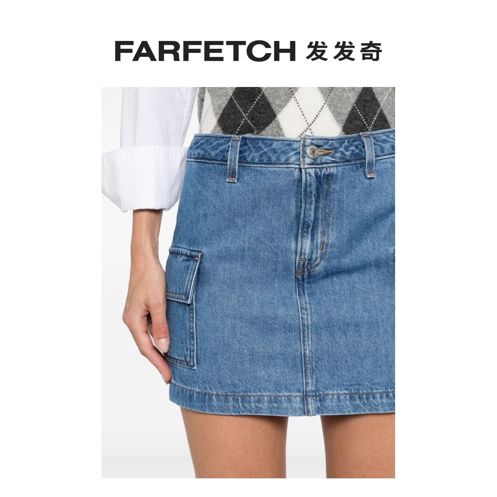 Levi'S李维斯女士牛仔工装半身裙FARFETCH发发奇 - 图3