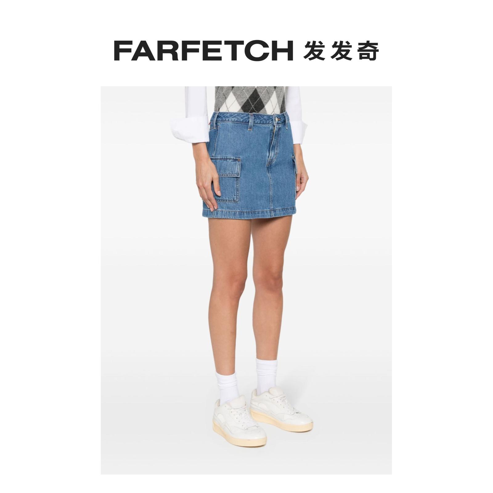 Levi'S李维斯女士牛仔工装半身裙FARFETCH发发奇 - 图1