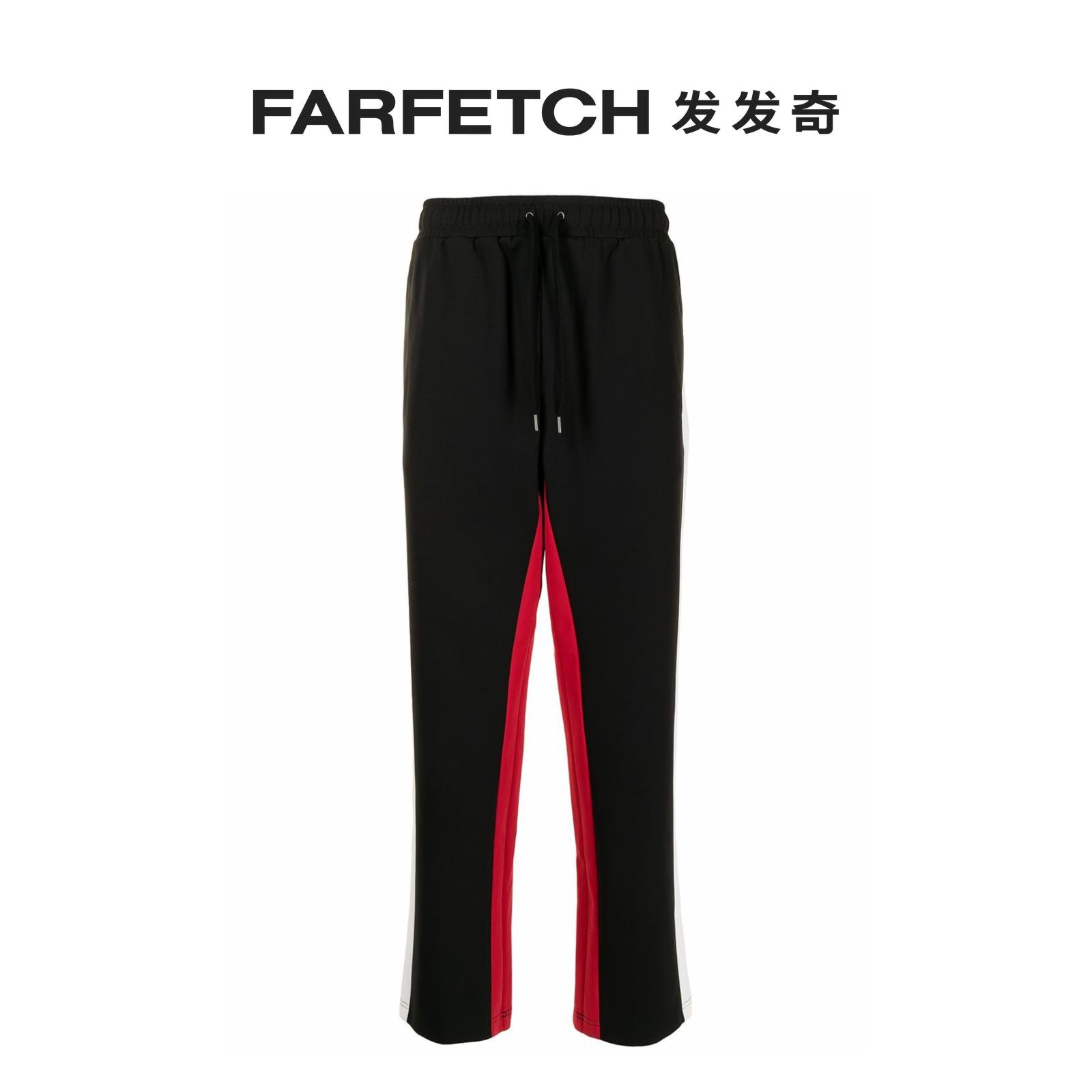 [Final Sale]Ports V男女通用侧条纹直筒裤FARFETCH发发奇-图0