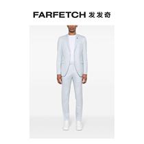 Karl Lagerfeld Mens Drive Single-row buttoned suit FARFETCH Hair Chic