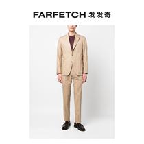 Tagliatore mens two-piece single-row buttoned suit suit FARFETCH hair chic
