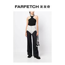 Final Sale] Ms Pushbutton to dig back tank vest FARFETCH Fat Chic