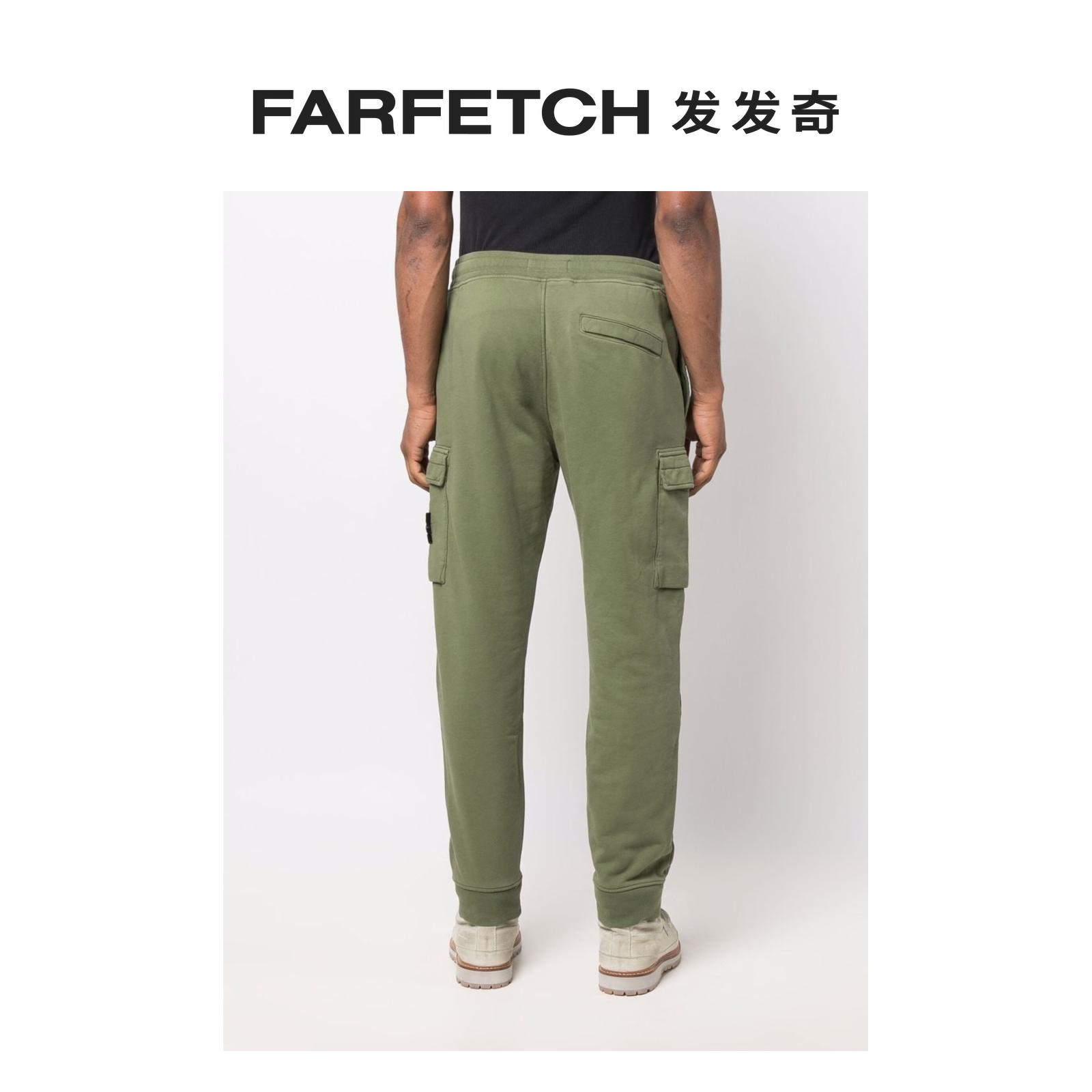 Stone Island男士Compass 徽章运动裤FARFETCH发发奇 - 图2