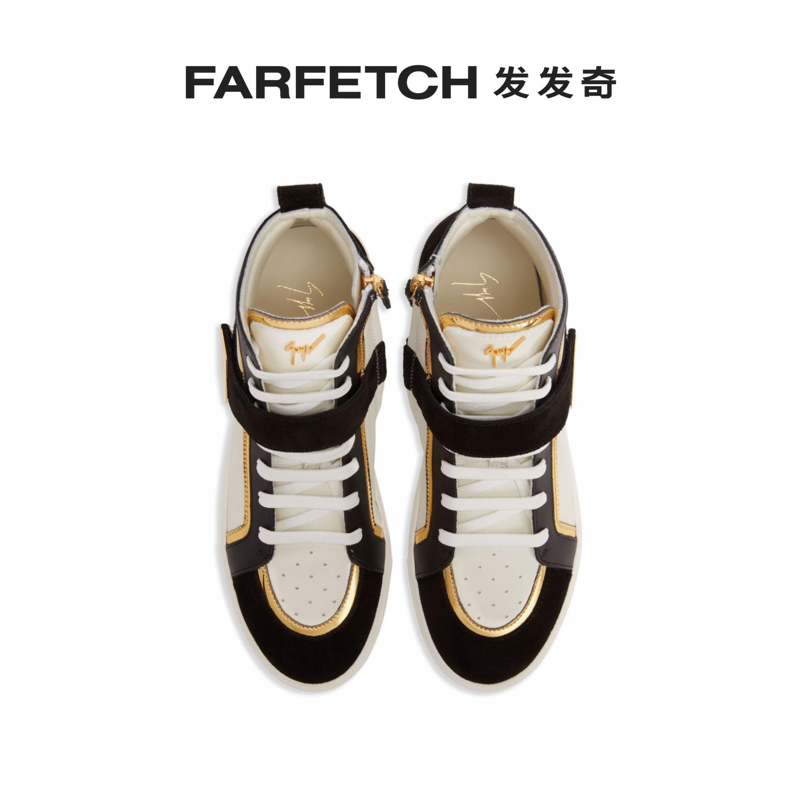 [Final Sale]Giuseppe Zanotti女士Zenas 高帮皮质运动鞋 FARFETC - 图2