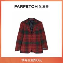 Ralph Lauren childrens clothing single row of buttoned wool suit jacket FARFECH hair chic