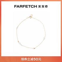 Lady of the ALKEMISTRY 18K gold pearl foot chain FARFETCH Fat Chic