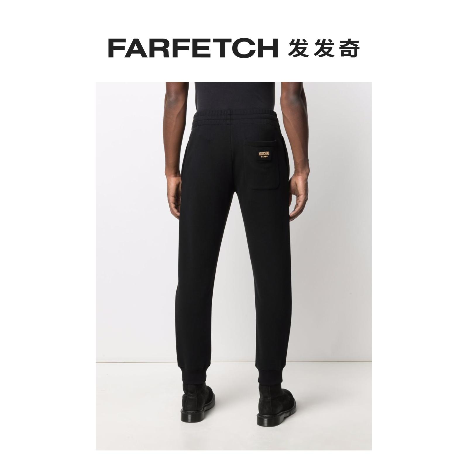 [Final Sale]Moschino男士莫斯奇诺 logo标牌运动裤FARFETCH发发 - 图2