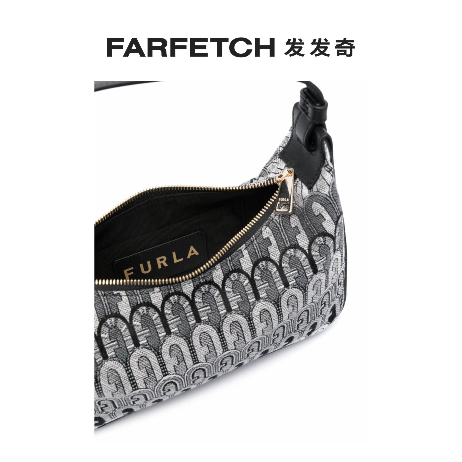 Furla芙拉女士经典logo提花单肩包FARFETCH发发奇 - 图3