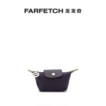 LONGCHAMP EXQUISITE HAIR Le Pliage Green zero wallet FARFETCH Fat Chic