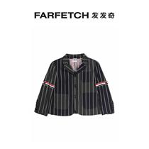 Thom Browne childrens dress striped wool suit jacket FARFETCH hair chic