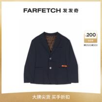 Discount] Missoni childrens clothing label single row of buttoned suit jacket FARFETCH Fat Chic