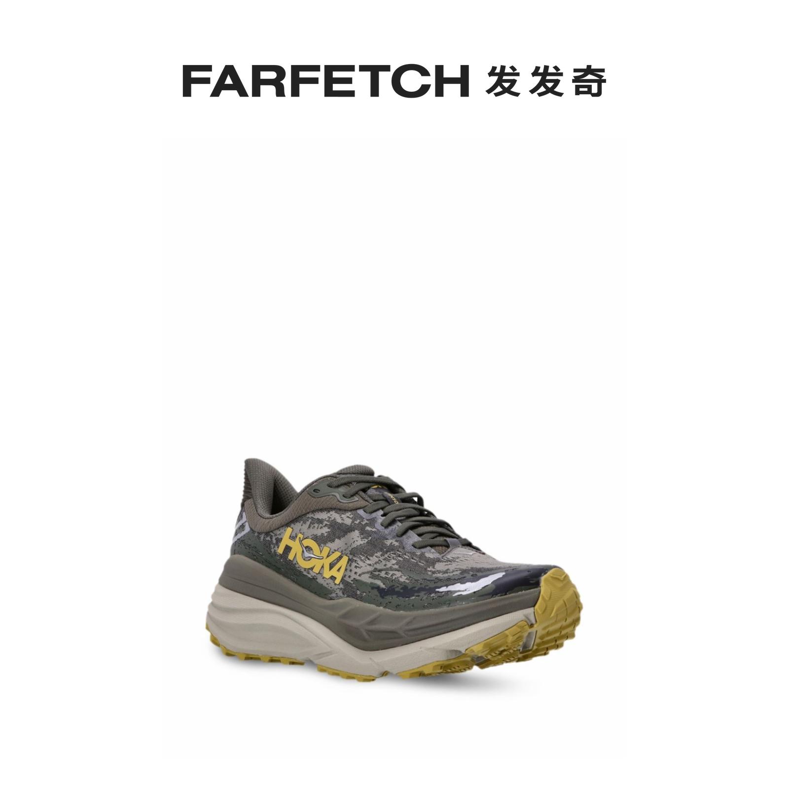 Hoka One One女士Stinson 7 logo印花运动鞋FARFETCH发发奇 - 图0