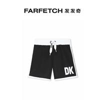 DKNY childload logo printed swimsuit pants FARFETCH Fat Chic