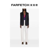 Ms Msgm Pleats Wool Western Pants FARFETCH Hair Chic