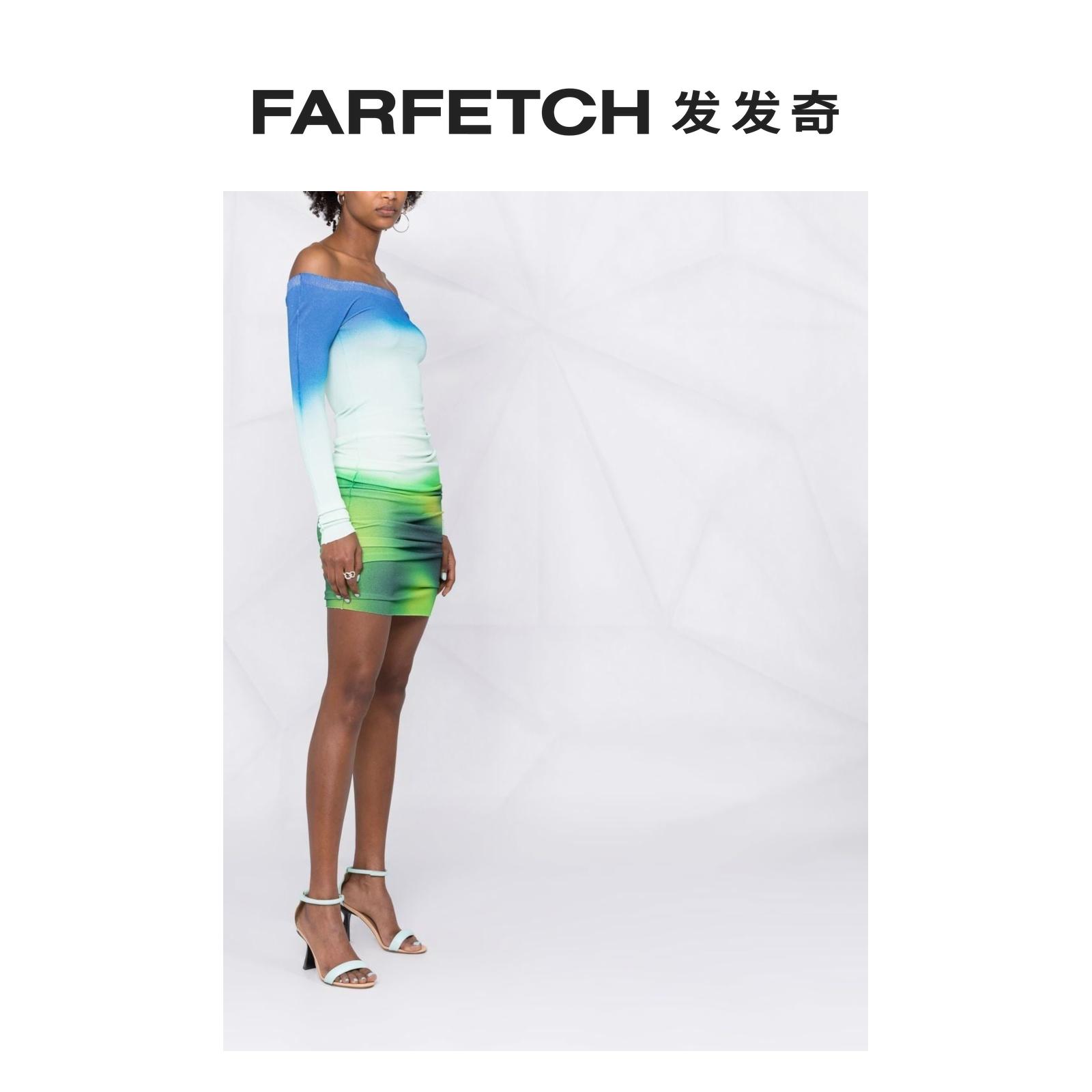 [Final Sale]Off-White女士Blurred Seamless 针织连衣裙FARFETCH - 图2