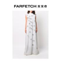 Final Sale] Ms. Thom Browne Flower Stitch Accessories Long dress FARFETCH Fat Chic