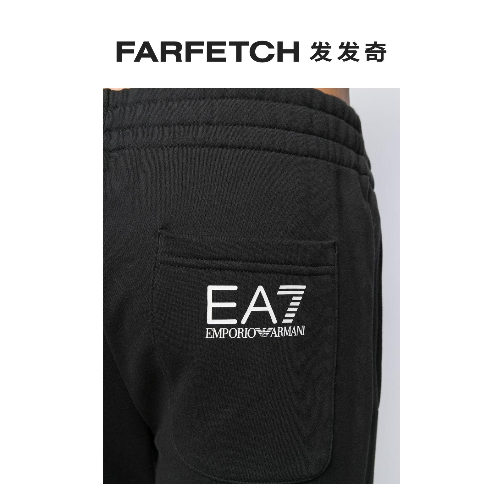 Ea7 Emporio Armani男士logo缩口运动裤FARFETCH发发奇-图3