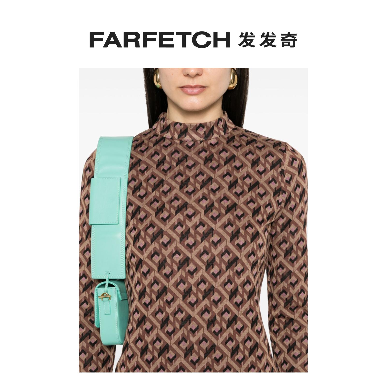 Dvf Diane Von Furstenberg女士Birdie Tarot Maze 印花上衣 - 图3