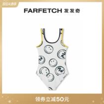 The Marc Jacobs Dress Smile Printed One-piece Swimsuit FARFETCH Hair Chic