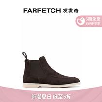 Late quarter ex-gratia] Scarosso ladies Eugenia suede leather and ankle boots hair chic 22 spring and summer new product