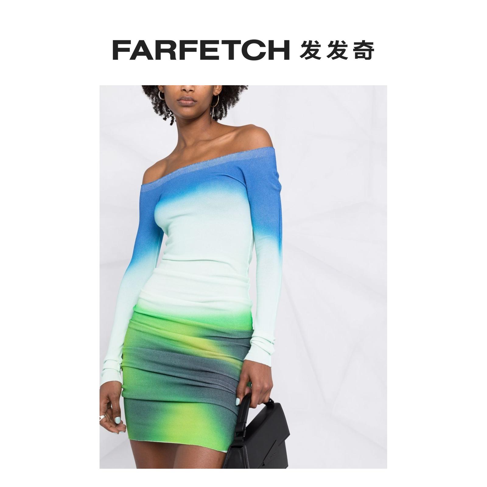 [Final Sale]Off-White女士Blurred Seamless 针织连衣裙FARFETCH - 图3