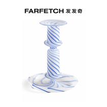The Hay Flare striped candle holder FARFETCH sends a chic
