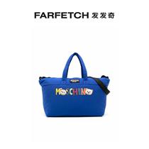 Moschino childrens clothing Teddy Bear printed mother-to-baby bag FARFETCH sends chic