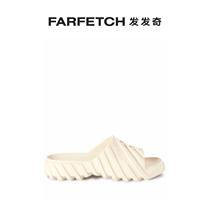Off-White mens Exploration embossing slippers FARFETCH Fat Chic
