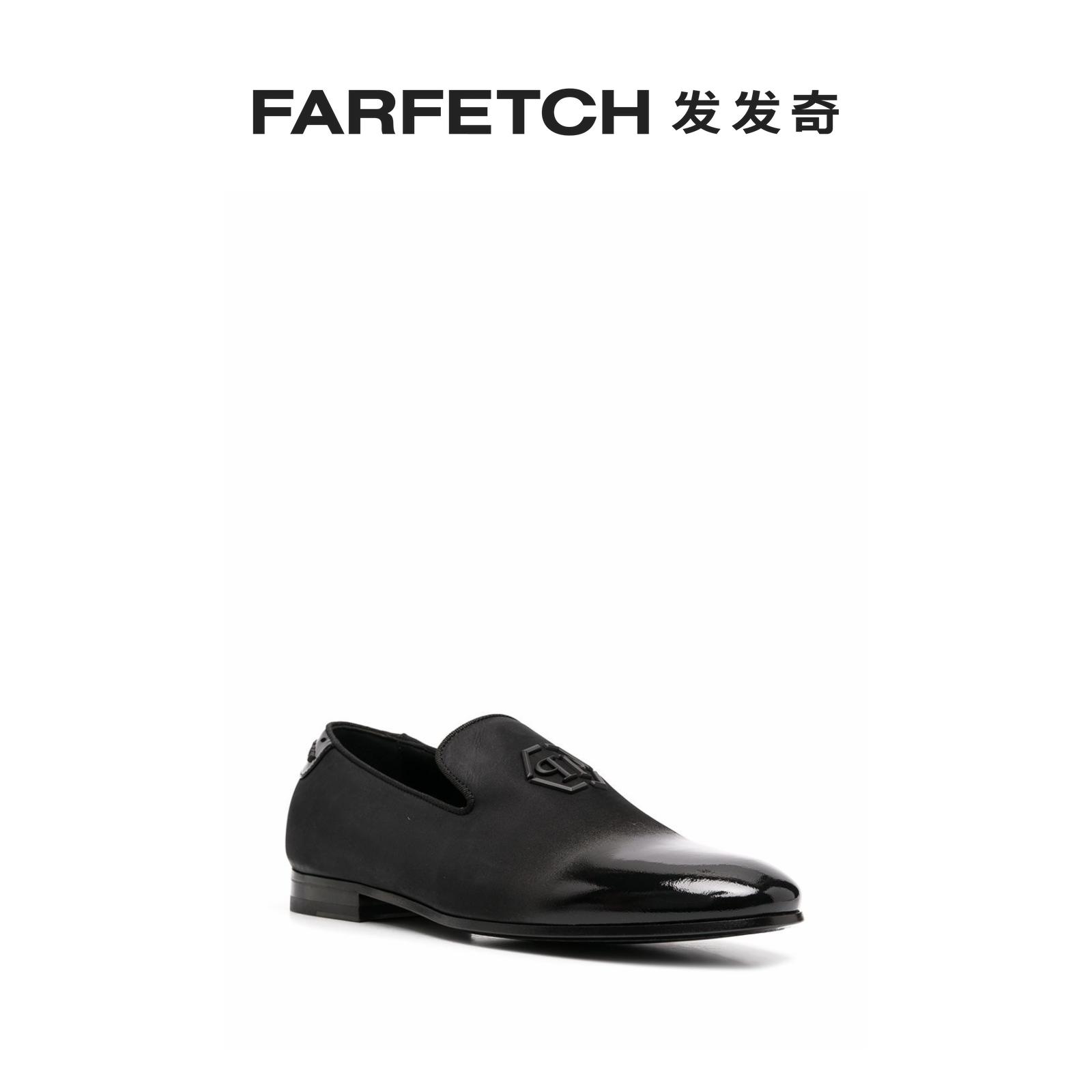 [Final Sale]Philipp Plein男士MOCCASIN CRYSTAL乐福鞋FARFETCH-图0