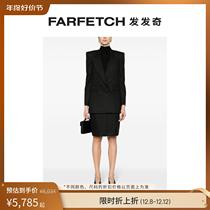 Blanca Vita女士细条纹双排扣半身裙西装套装FARFETCH发发奇