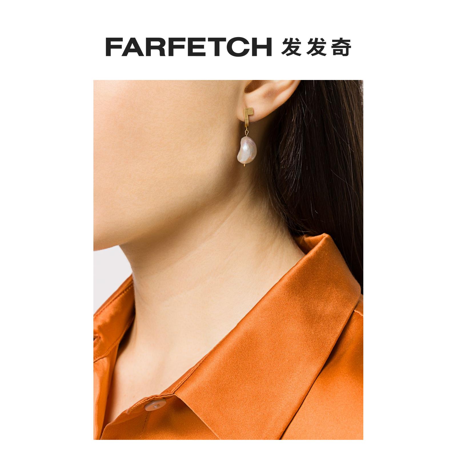 HSU jewellery london女士珍珠吊饰耳环FARFETCH发发奇 - 图0