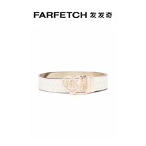 Final Sale] Michael Kors Costume Classic Logo Print Clasp Open belt FARFETCH