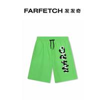 The Marc Jacobs Youngster Logo Printed Draw Rope Swimsuit FARFETCH Hair Chi