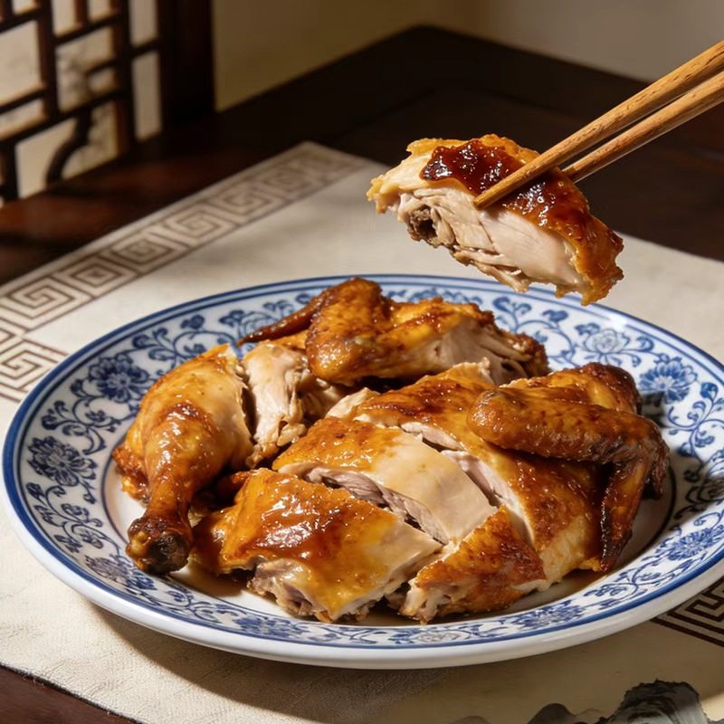 鲜吉多扬州风鸡900g礼盒装 烧鸡白切鸡风干鸡 真空包装开袋即食,淘宝优惠券,粉丝福利购,淘宝优惠卷