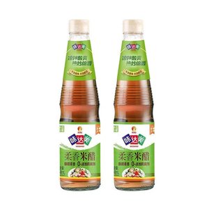 欣和味达美柔香清香米醋460ml*2瓶炒菜凉拌饺子蘸料食用醋非陈醋