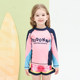 Pridonna children's split long-sleeved swimsuit