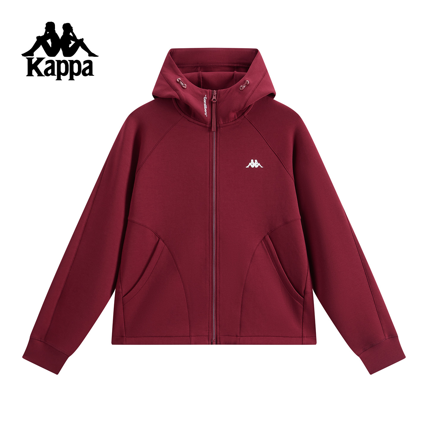 Kappa卡帕女装2025冬季新款舒适百搭时尚连帽针织外套K0F82MK45,淘宝优惠券,粉丝福利购,淘宝优惠卷