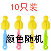 10 Load High Quality Sponge Pacifier Brushed Baby Wide Mouth Mark Caliber Bottle Baby Wash Pacifier Brush Portable