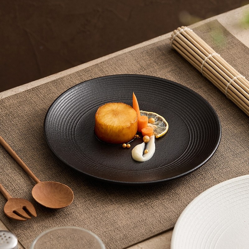 盘子家用菜盘牛排盘浅盘高级感磨砂意面盘西餐盘日式餐盘酒店餐具,淘宝优惠券,粉丝福利购,淘宝优惠卷