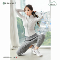 Morning Run Sports Suit Women Outdoor Play Badminton Tennis Riding Running Long Sleeve Autumn Winter Plus Suede Fitness Yoga Clothes