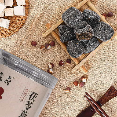 养岁府芡实茯苓薏湿糕膏无添加蔗糖健康零食正品官方旗舰店 - 图1