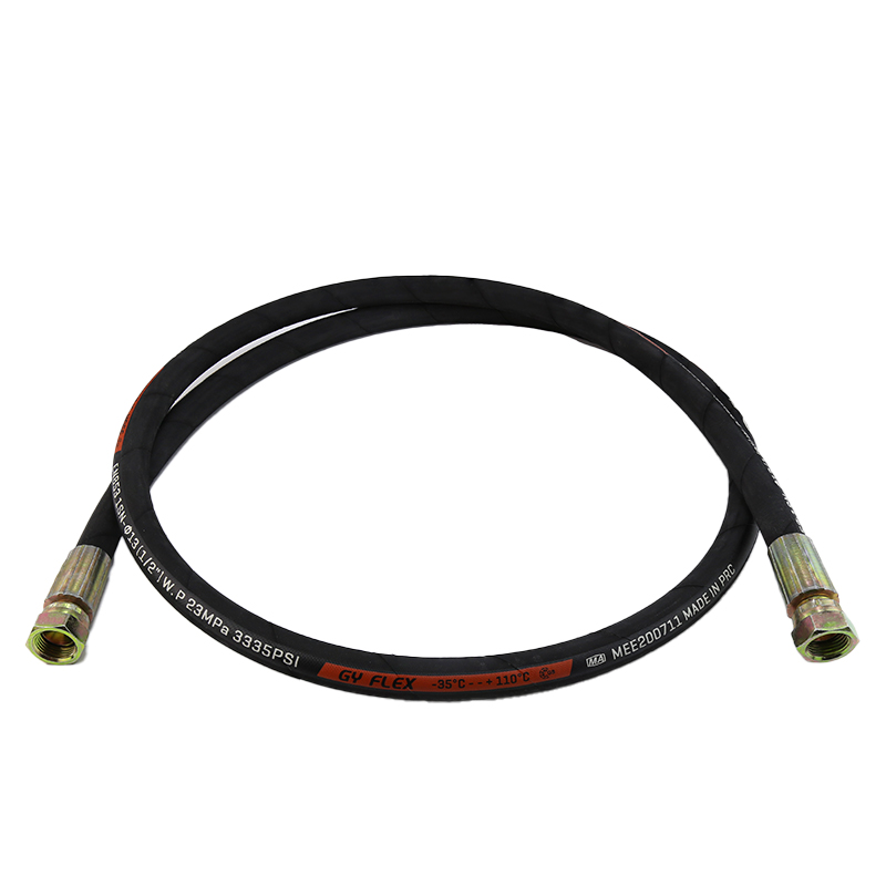 高压油管定制钢丝编织橡胶软管总成耐高温液压油管定做挖机油管 - 图3